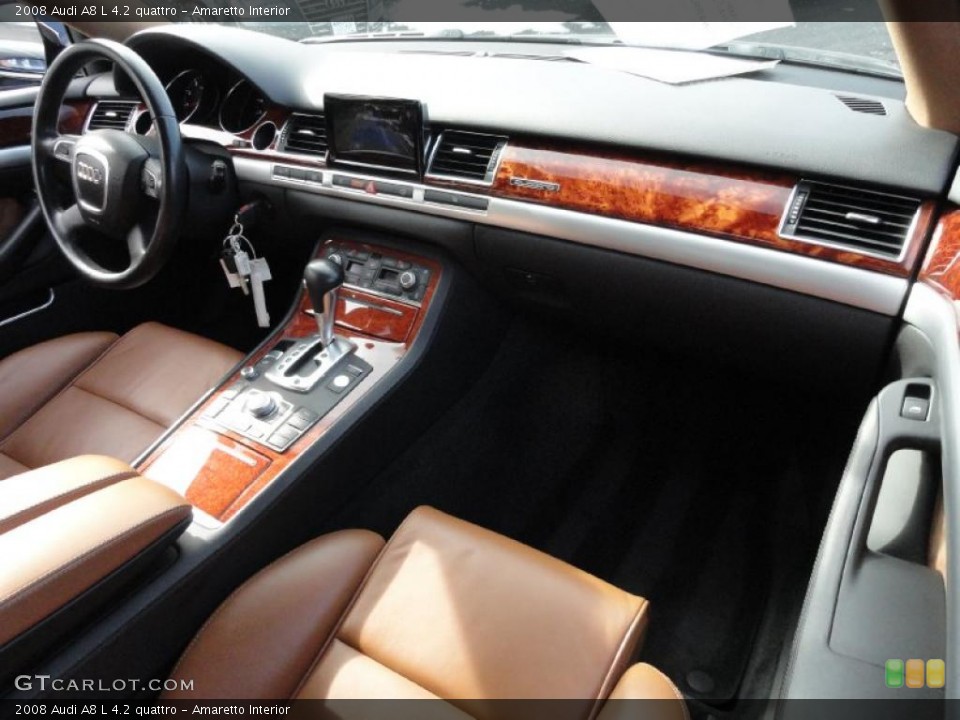 Amaretto Interior Dashboard for the 2008 Audi A8 L 4.2 quattro #44854420