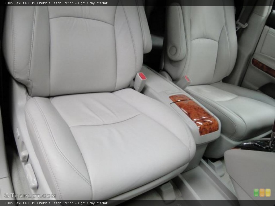 Light Gray Interior Photo for the 2009 Lexus RX 350 Pebble Beach Edition #44856244