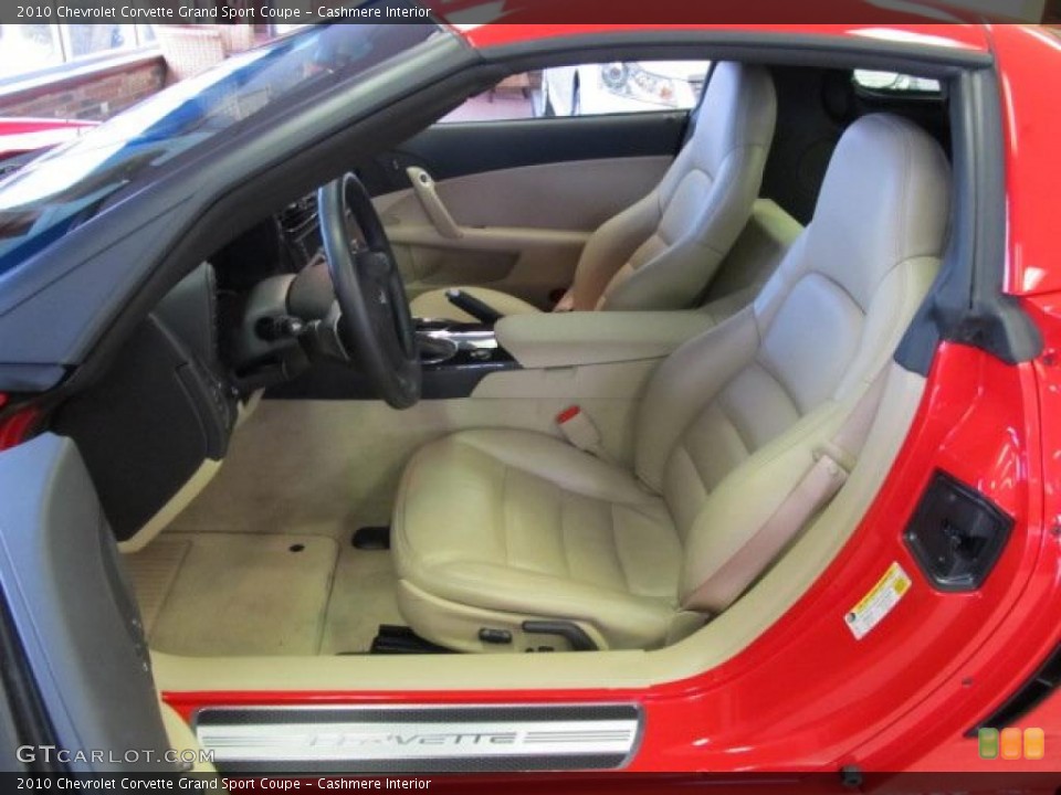 Cashmere Interior Photo for the 2010 Chevrolet Corvette Grand Sport Coupe #44858664