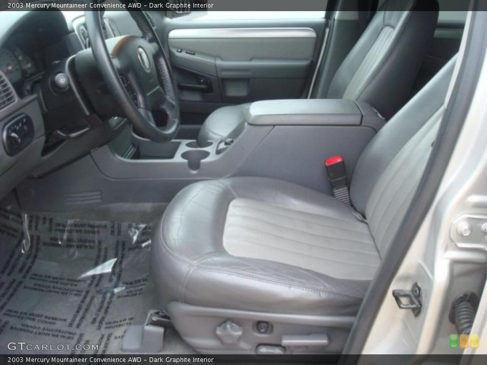 Dark Graphite Interior Photo for the 2003 Mercury Mountaineer Convenience AWD #44868316