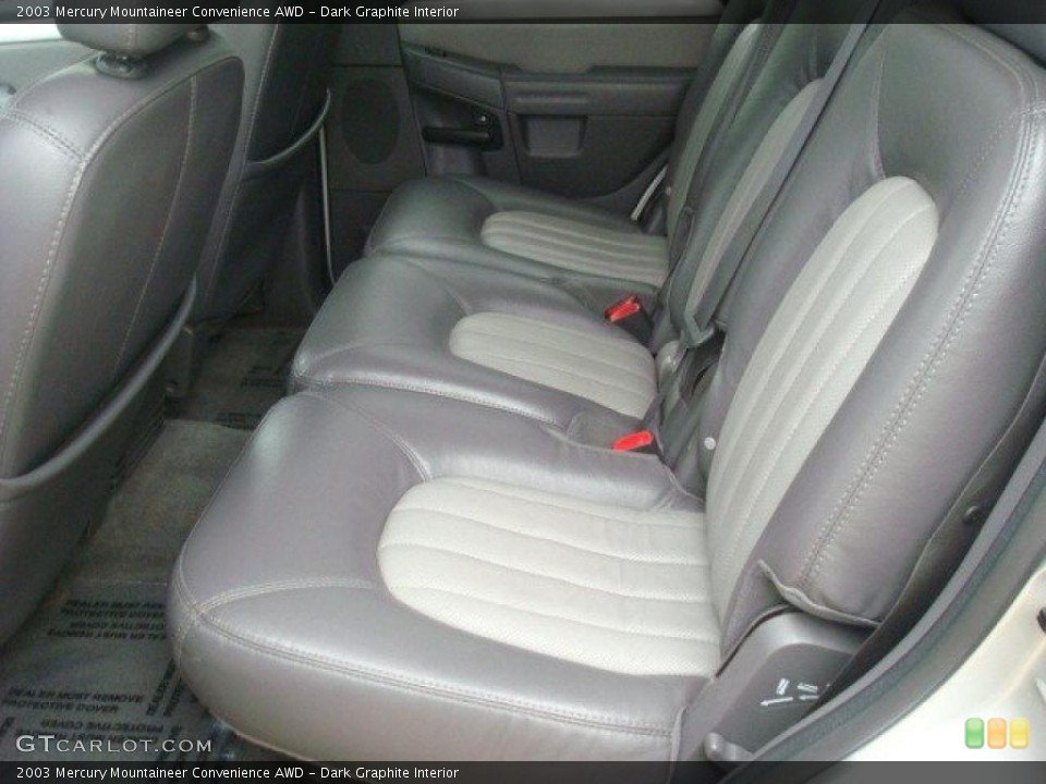 Dark Graphite Interior Photo for the 2003 Mercury Mountaineer Convenience AWD #44868352