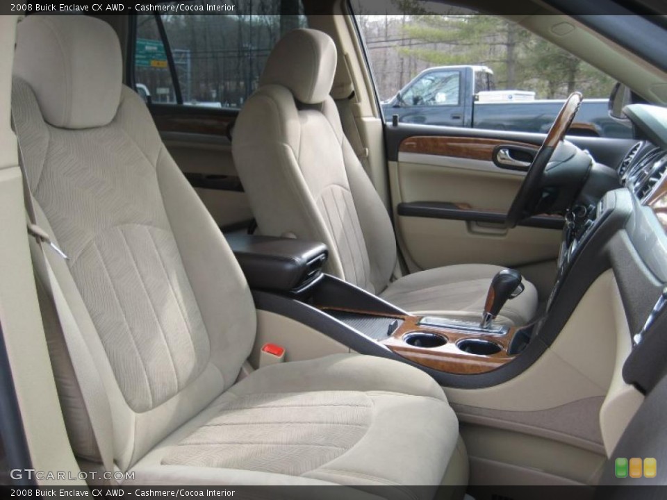 Cashmere/Cocoa Interior Photo for the 2008 Buick Enclave CX AWD #44871220