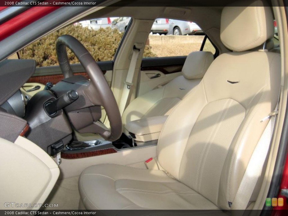 Cashmere/Cocoa Interior Photo for the 2008 Cadillac CTS Sedan #44872357