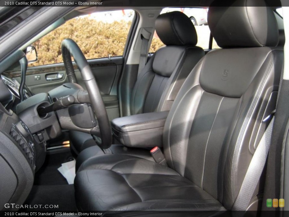 Ebony Interior Photo for the 2010 Cadillac DTS  #44873061