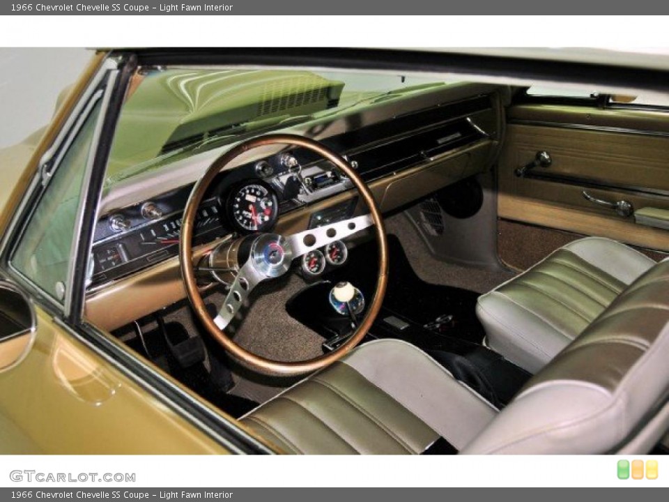 Light Fawn Interior Prime Interior for the 1966 Chevrolet Chevelle SS Coupe #44874021