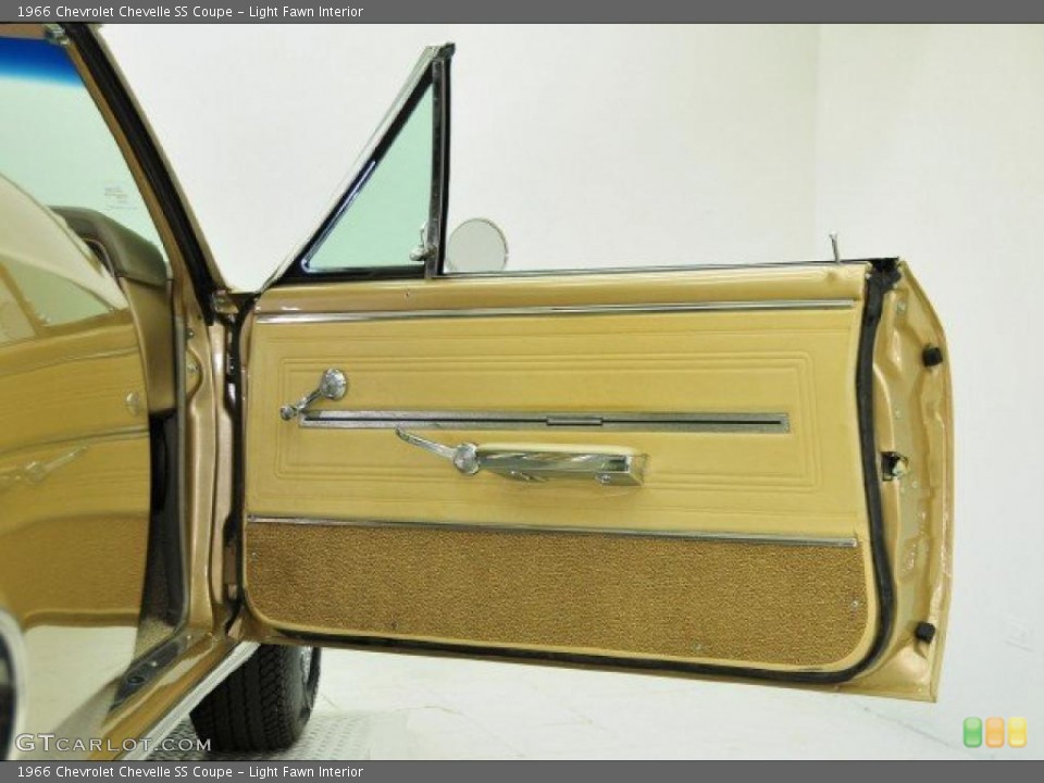 Light Fawn Interior Door Panel for the 1966 Chevrolet Chevelle SS Coupe #44874049