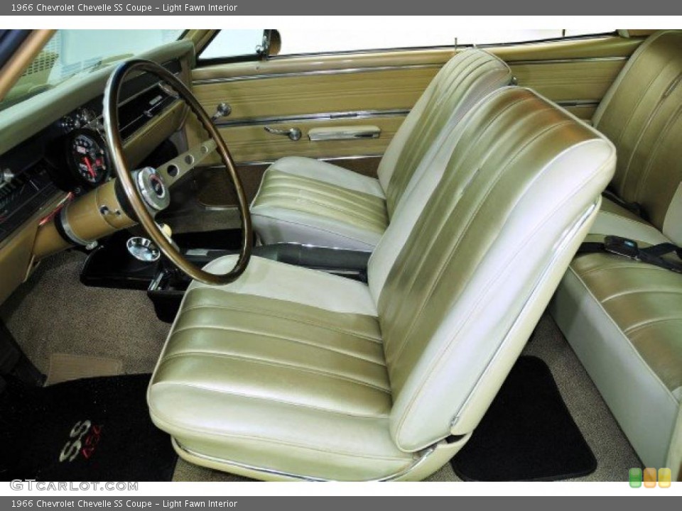 Light Fawn Interior Photo for the 1966 Chevrolet Chevelle SS Coupe #44874145
