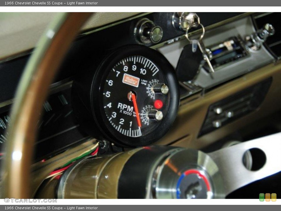 Light Fawn Interior Controls for the 1966 Chevrolet Chevelle SS Coupe #44874513