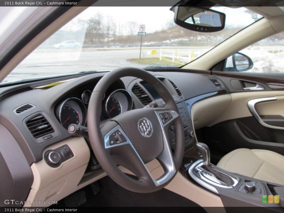 Cashmere Interior Dashboard for the 2011 Buick Regal CXL #44876621