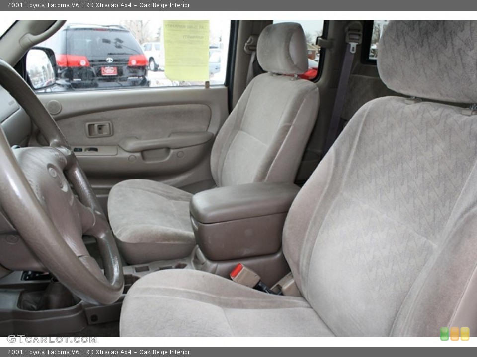 Oak Beige Interior Photo for the 2001 Toyota Tacoma V6 TRD Xtracab 4x4 #44876653