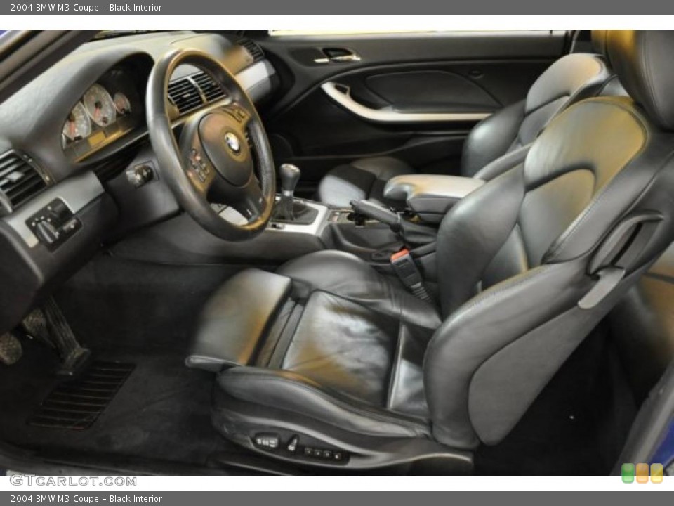Black Interior Photo for the 2004 BMW M3 Coupe #44876777