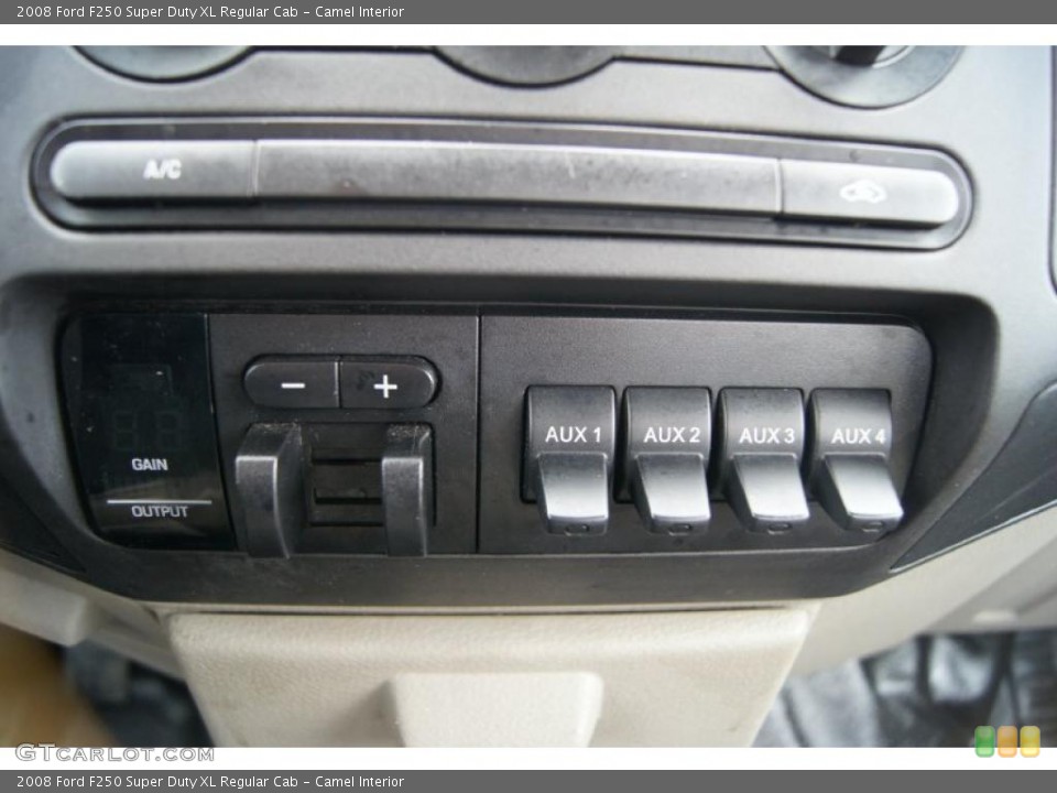Camel Interior Controls for the 2008 Ford F250 Super Duty XL Regular Cab #44878297