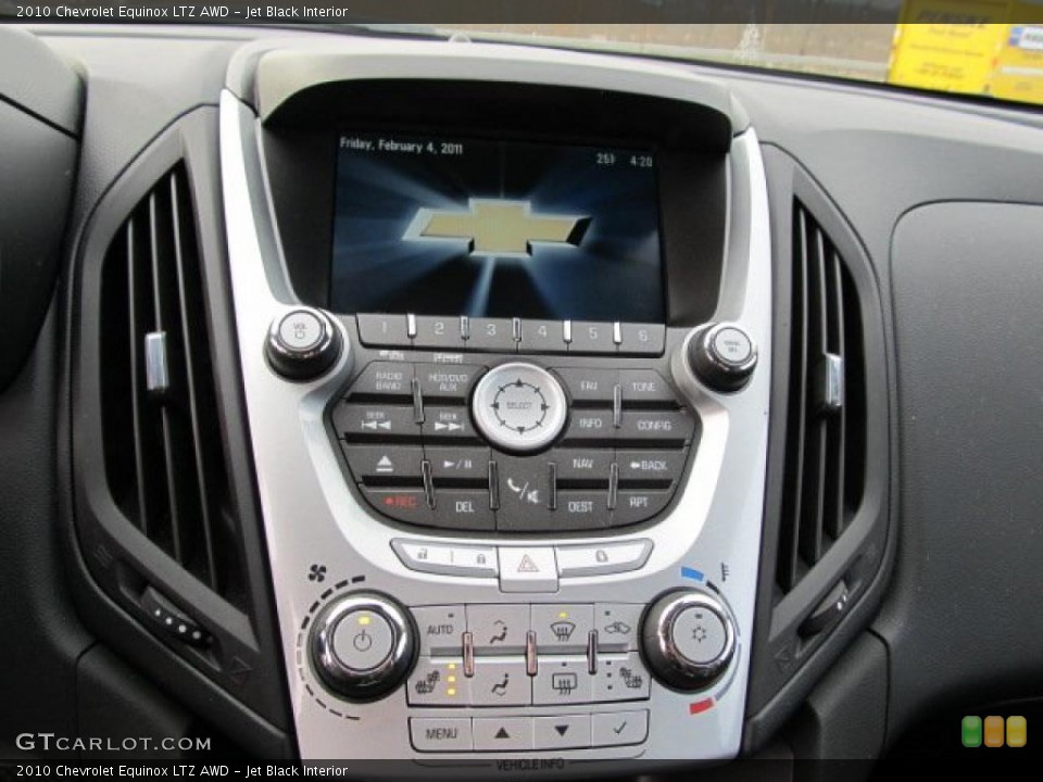 Jet Black Interior Controls for the 2010 Chevrolet Equinox LTZ AWD #44878673