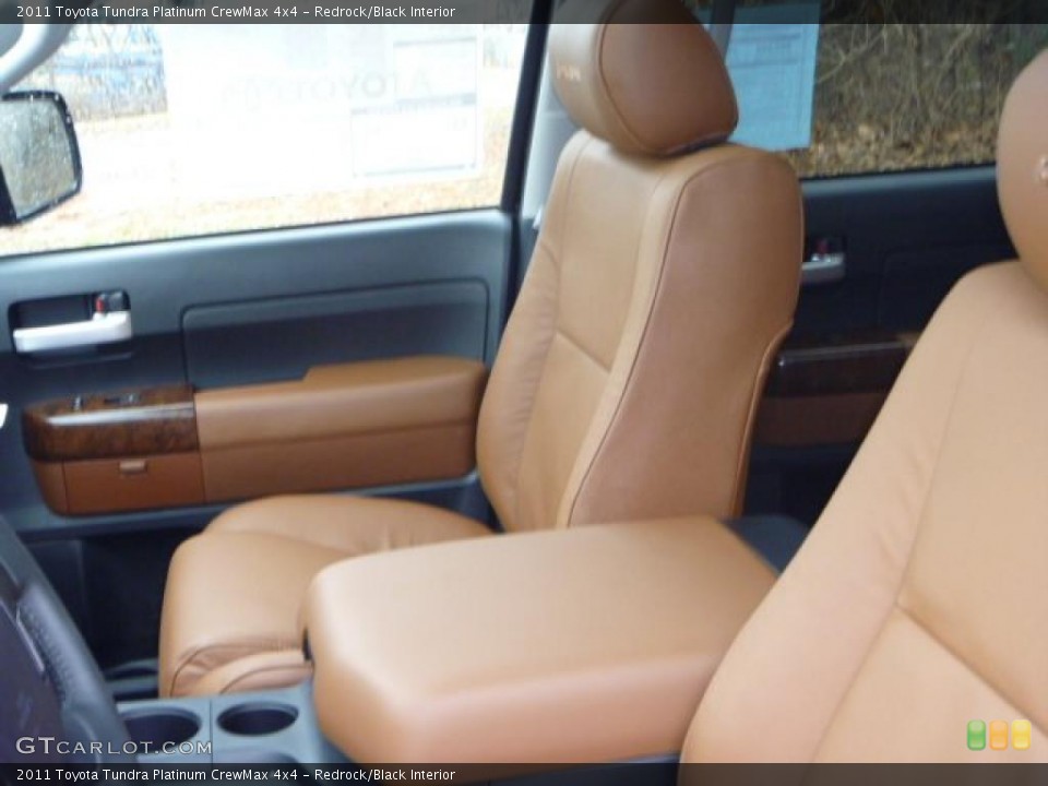 Redrock/Black Interior Photo for the 2011 Toyota Tundra Platinum CrewMax 4x4 #44879121