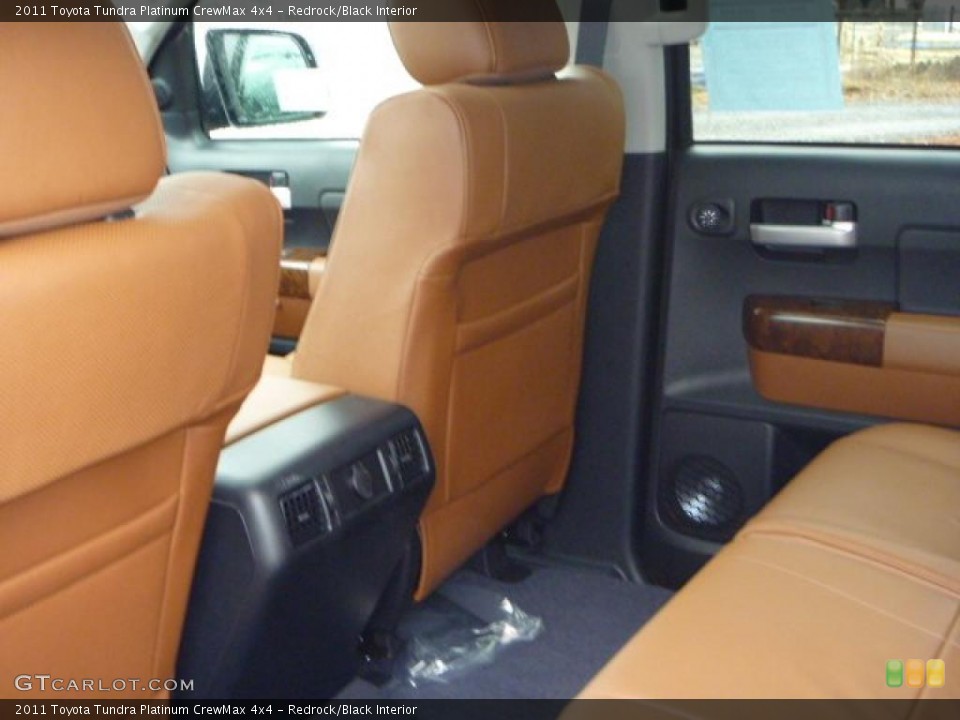 Redrock/Black Interior Photo for the 2011 Toyota Tundra Platinum CrewMax 4x4 #44879165