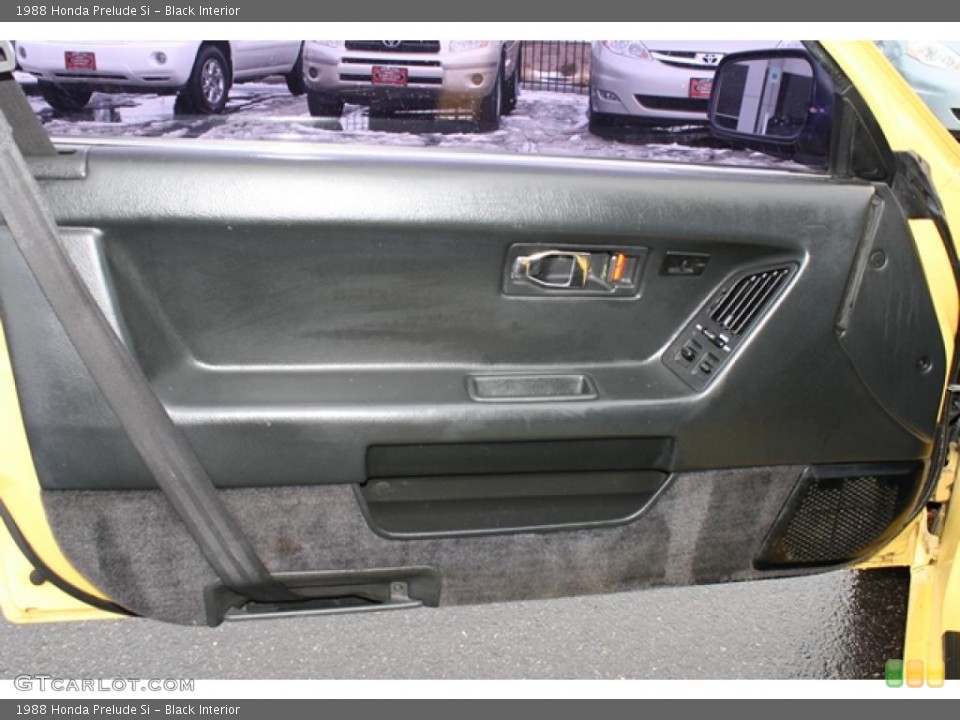 Black Interior Door Panel for the 1988 Honda Prelude Si #44879537