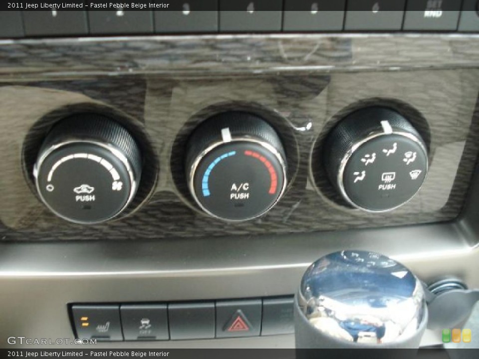 Pastel Pebble Beige Interior Controls for the 2011 Jeep Liberty Limited #44879681
