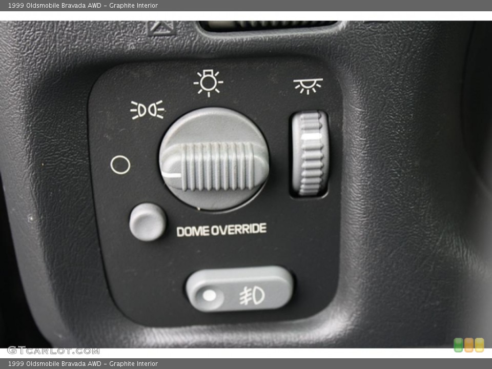 Graphite Interior Controls for the 1999 Oldsmobile Bravada AWD #44880845