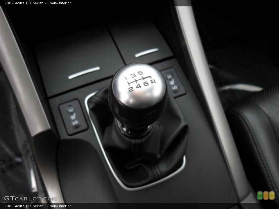 Ebony Interior Transmission for the 2009 Acura TSX Sedan #44880897