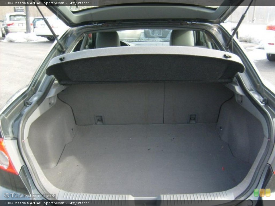 Gray Interior Trunk for the 2004 Mazda MAZDA6 i Sport Sedan #44881073