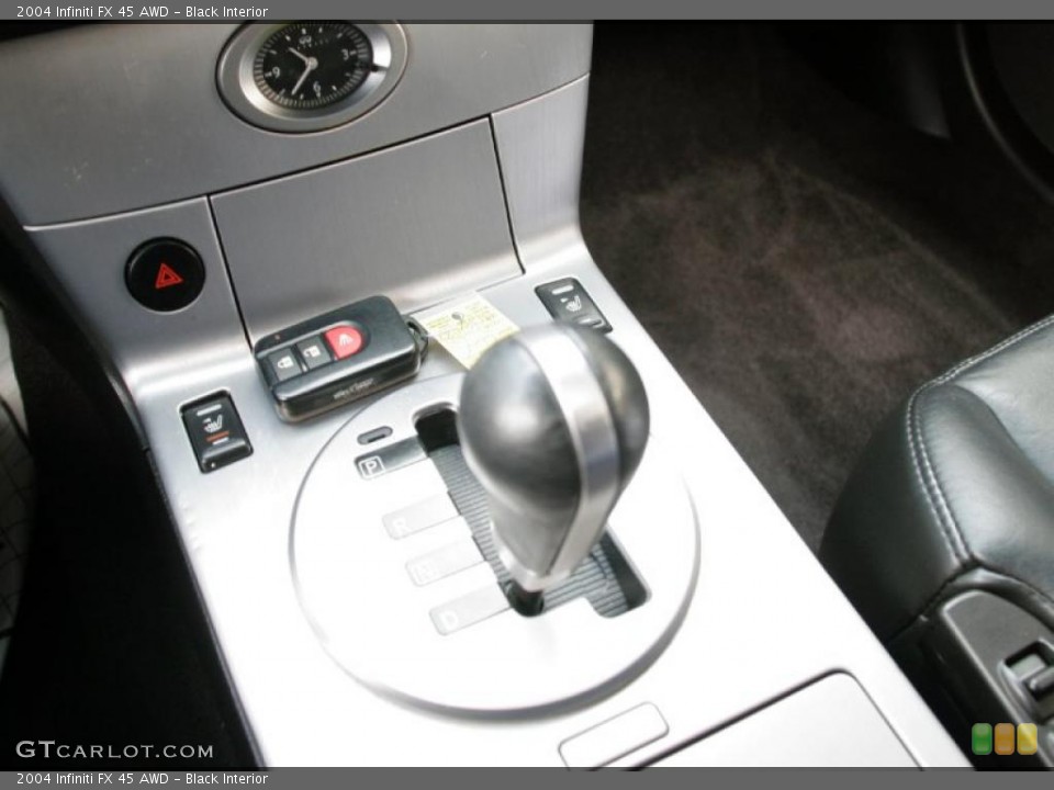Black Interior Transmission for the 2004 Infiniti FX 45 AWD #44882045