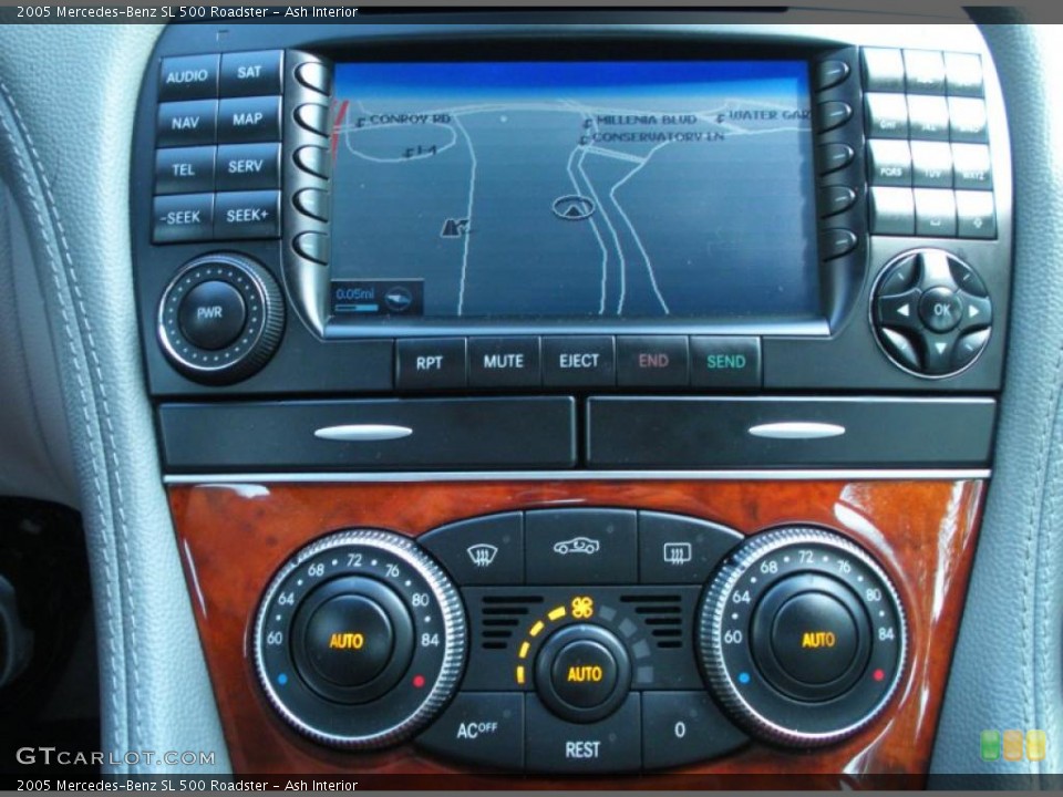 Ash Interior Navigation for the 2005 Mercedes-Benz SL 500 Roadster #44884365
