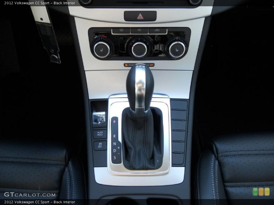 Black Interior Transmission for the 2012 Volkswagen CC Sport #44884515