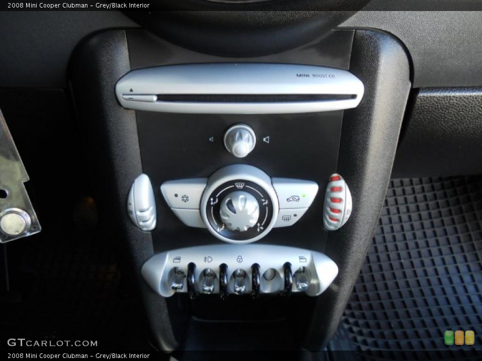 Grey/Black Interior Controls for the 2008 Mini Cooper Clubman #44886205