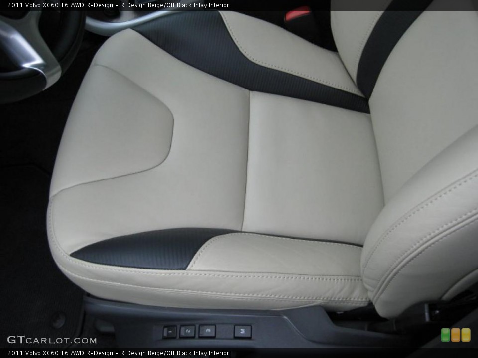 R Design Beige/Off Black Inlay Interior Photo for the 2011 Volvo XC60 T6 AWD R-Design #44892456