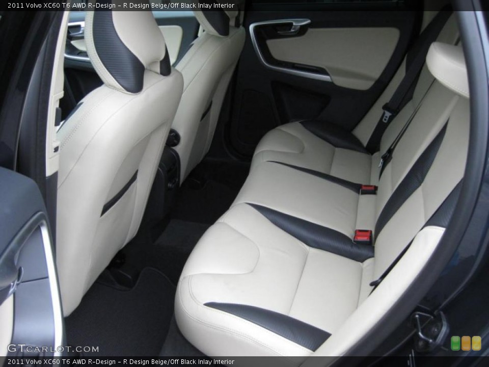 R Design Beige/Off Black Inlay Interior Photo for the 2011 Volvo XC60 T6 AWD R-Design #44892479