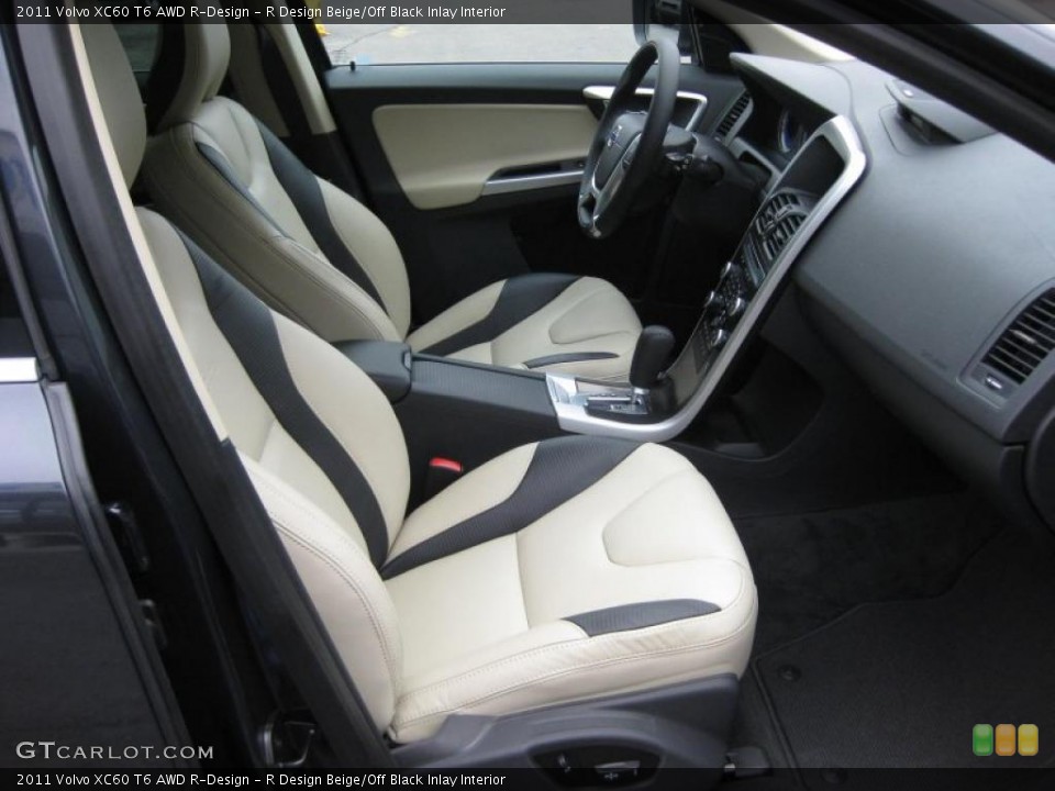R Design Beige/Off Black Inlay Interior Photo for the 2011 Volvo XC60 T6 AWD R-Design #44892521