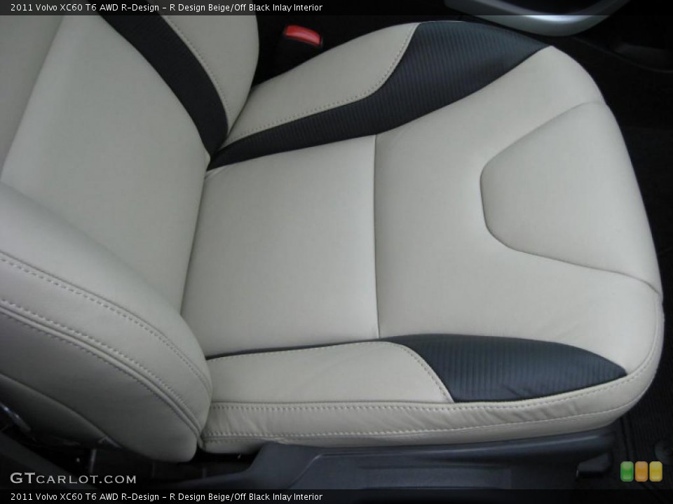 R Design Beige/Off Black Inlay Interior Photo for the 2011 Volvo XC60 T6 AWD R-Design #44892537