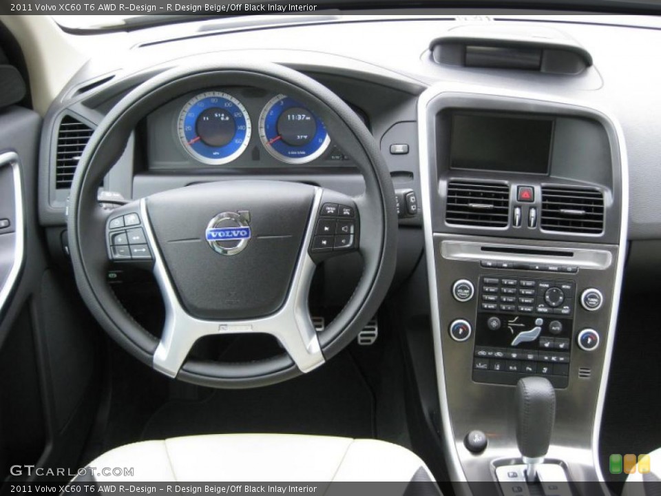 R Design Beige/Off Black Inlay Interior Dashboard for the 2011 Volvo XC60 T6 AWD R-Design #44892613