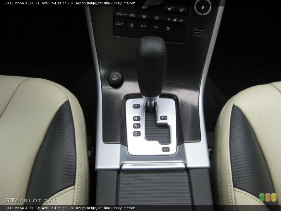 R Design Beige/Off Black Inlay Interior Transmission for the 2011 Volvo XC60 T6 AWD R-Design #44892637