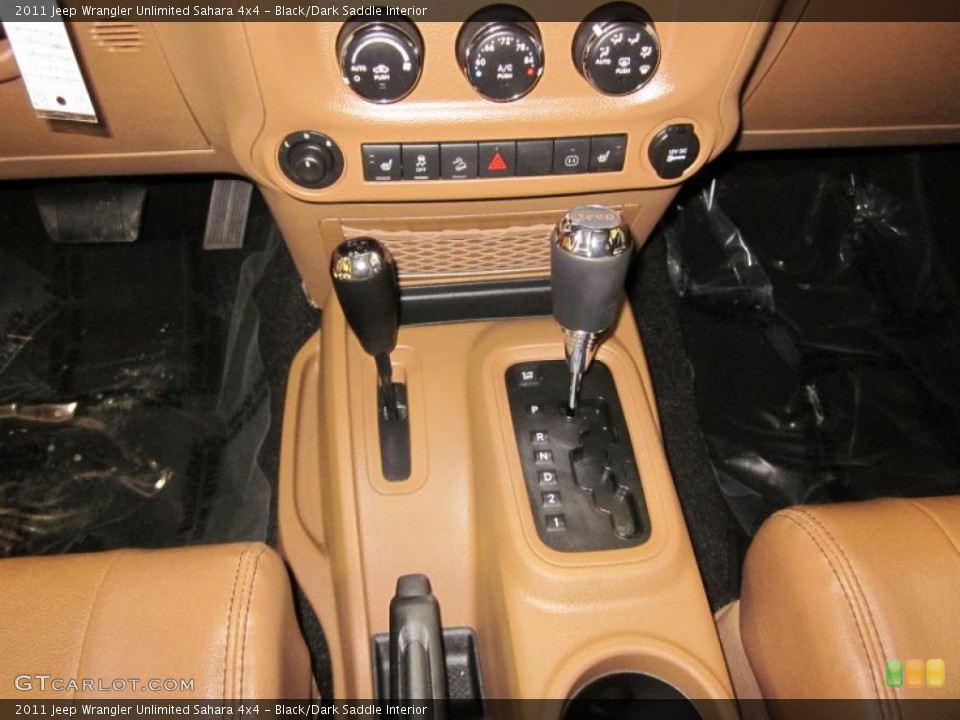 Black/Dark Saddle Interior Transmission for the 2011 Jeep Wrangler Unlimited Sahara 4x4 #44892649