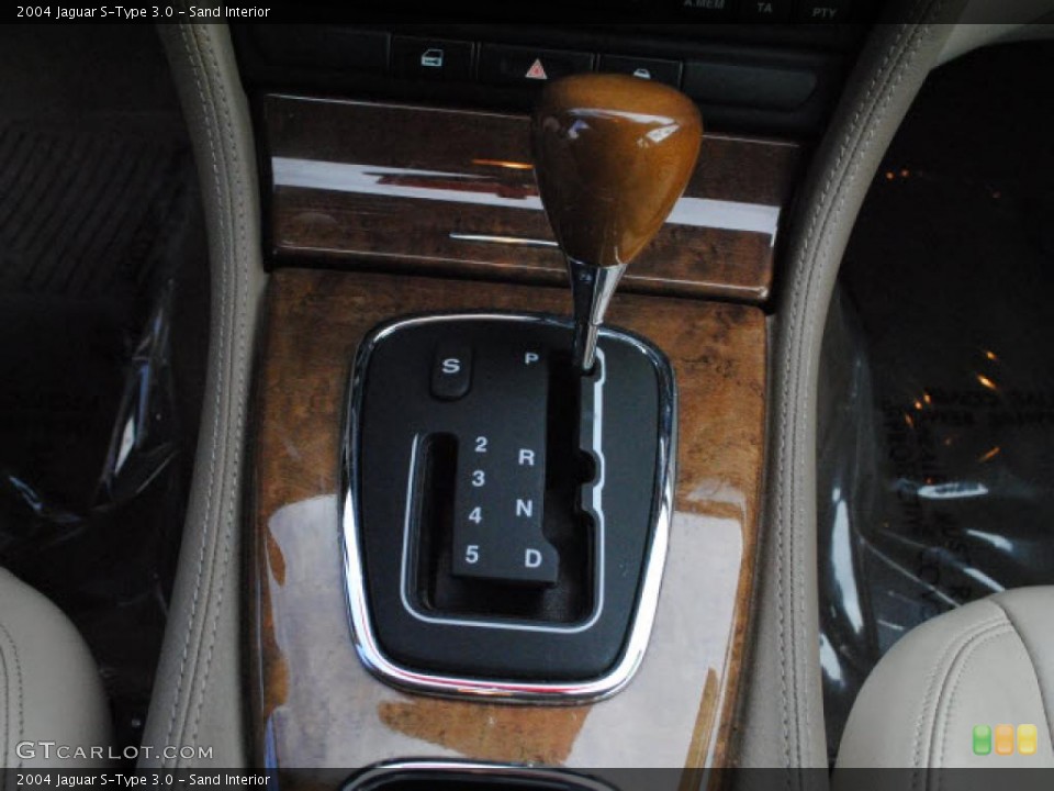 Sand Interior Transmission for the 2004 Jaguar S-Type 3.0 #44892889