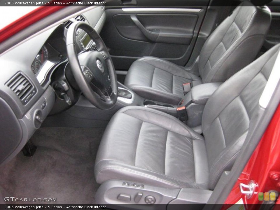 Anthracite Black Interior Photo for the 2006 Volkswagen Jetta 2.5 Sedan #44893369