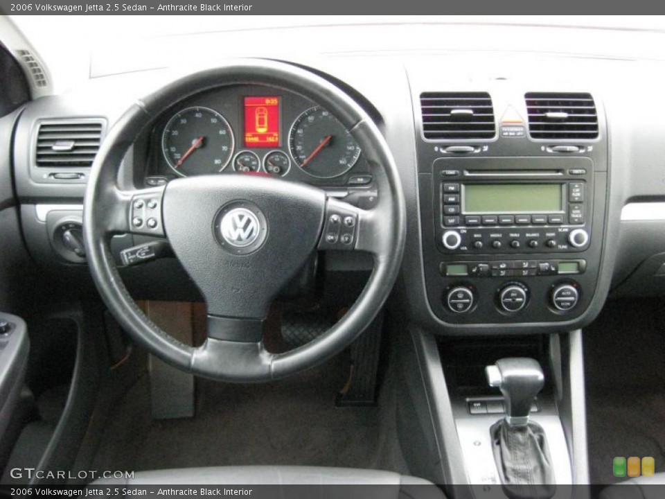 Anthracite Black Interior Dashboard for the 2006 Volkswagen Jetta 2.5 Sedan #44893557
