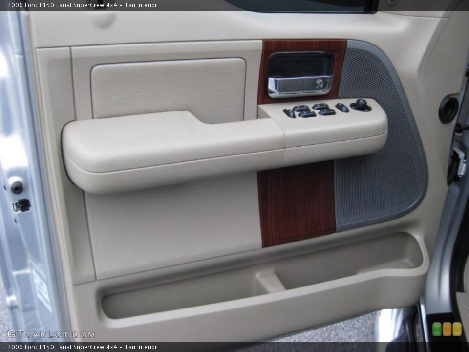 Tan Interior Door Panel for the 2006 Ford F150 Lariat SuperCrew 4x4 #44894437