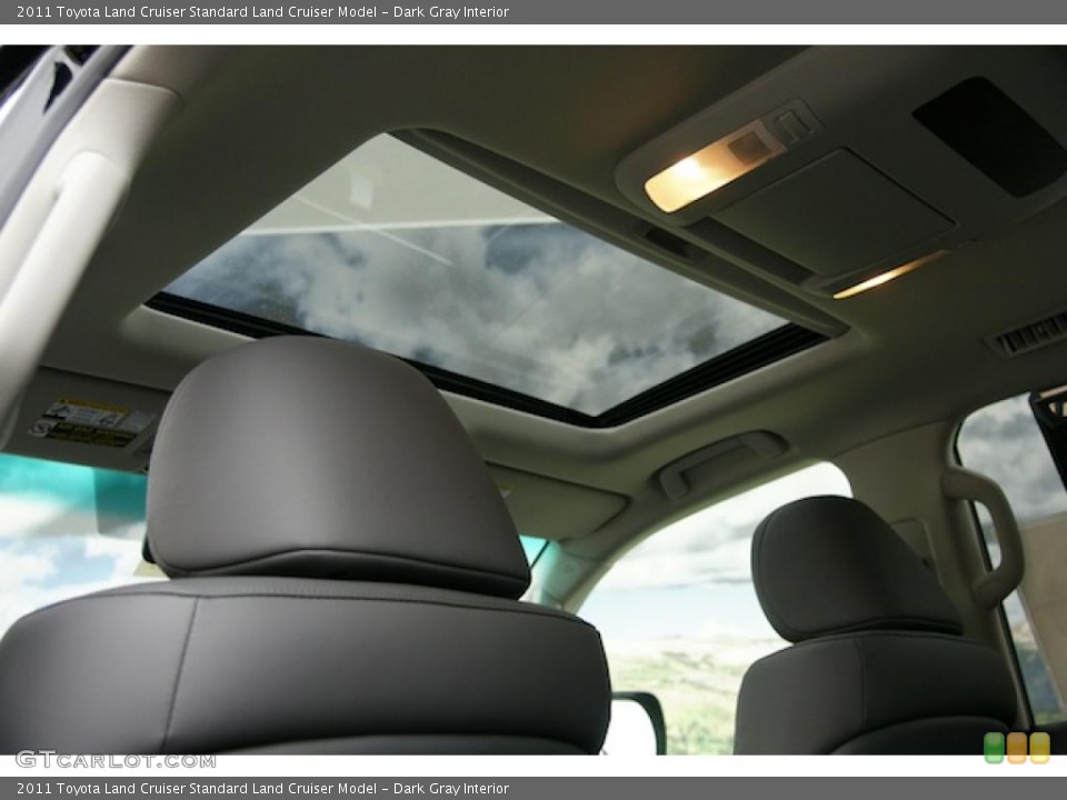 Dark Gray Interior Sunroof for the 2011 Toyota Land Cruiser  #44894641