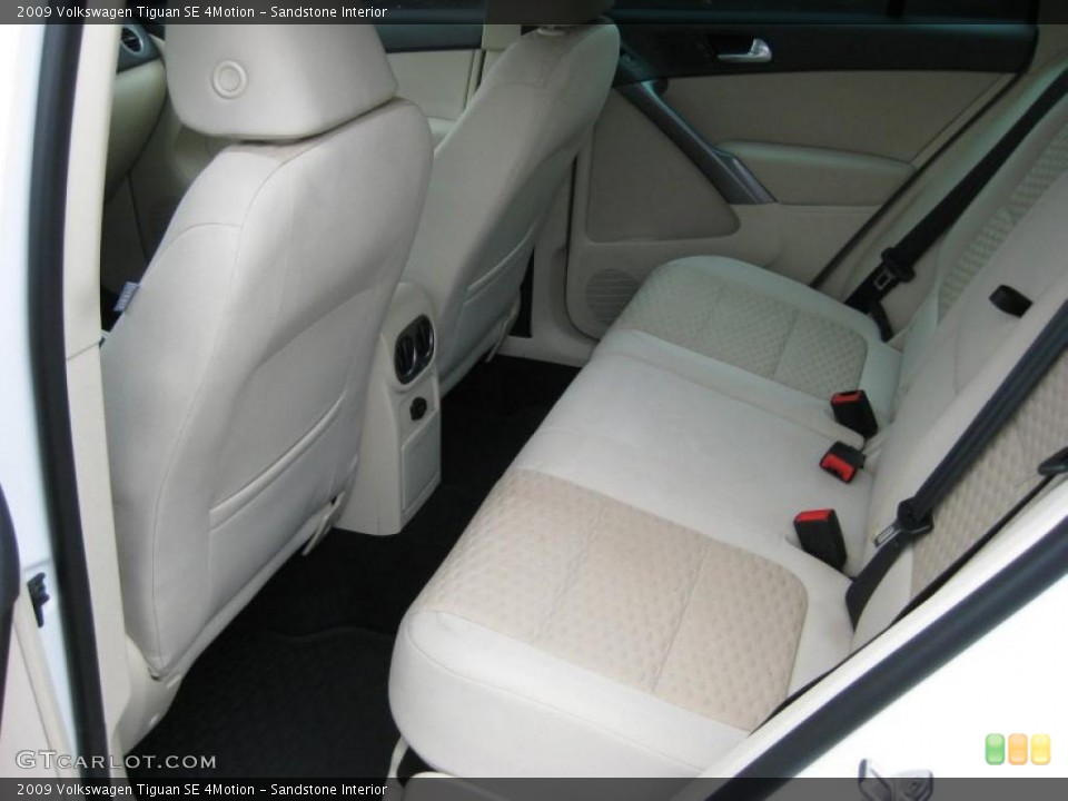 Sandstone Interior Photo for the 2009 Volkswagen Tiguan SE 4Motion #44895926