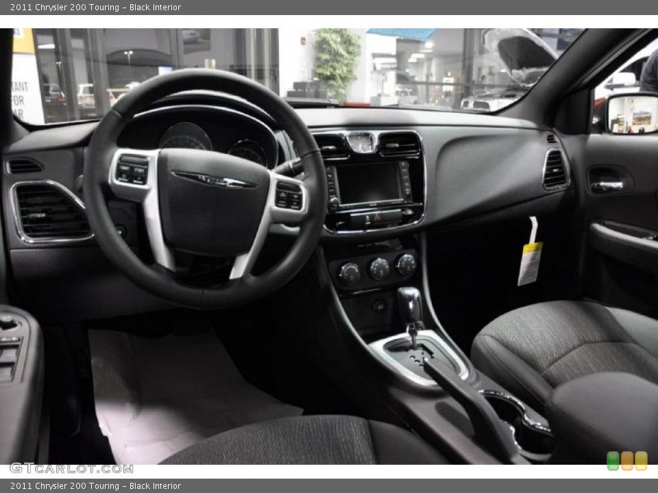 Black Interior Prime Interior for the 2011 Chrysler 200 Touring #44897314