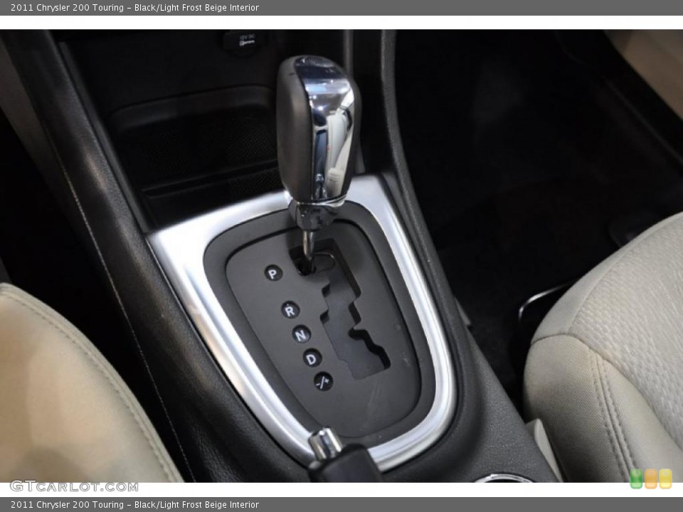 Black/Light Frost Beige Interior Transmission for the 2011 Chrysler 200 Touring #44897550