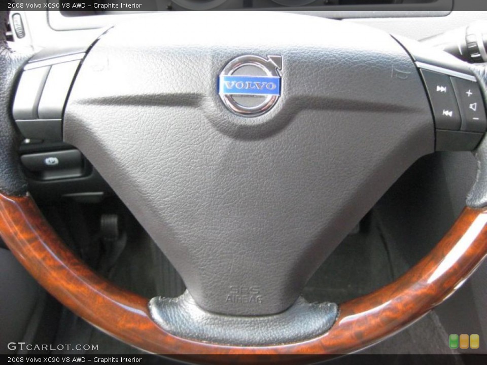 Graphite Interior Controls for the 2008 Volvo XC90 V8 AWD #44897590