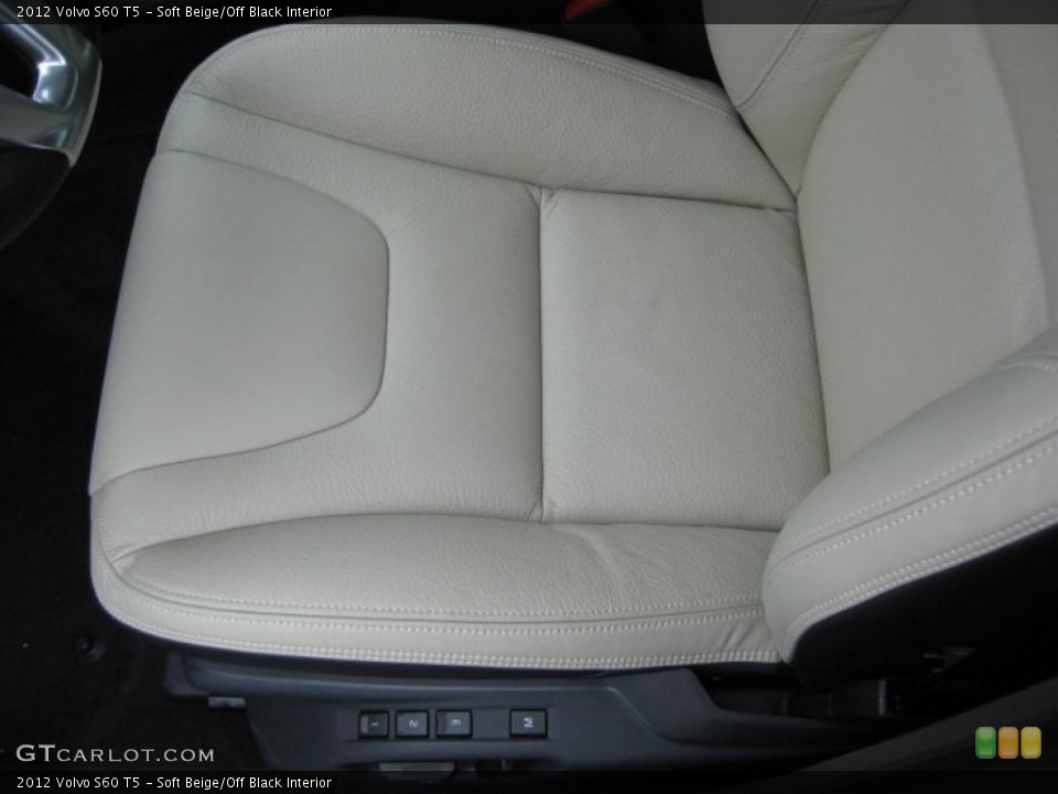 Soft Beige/Off Black Interior Photo for the 2012 Volvo S60 T5 #44897650