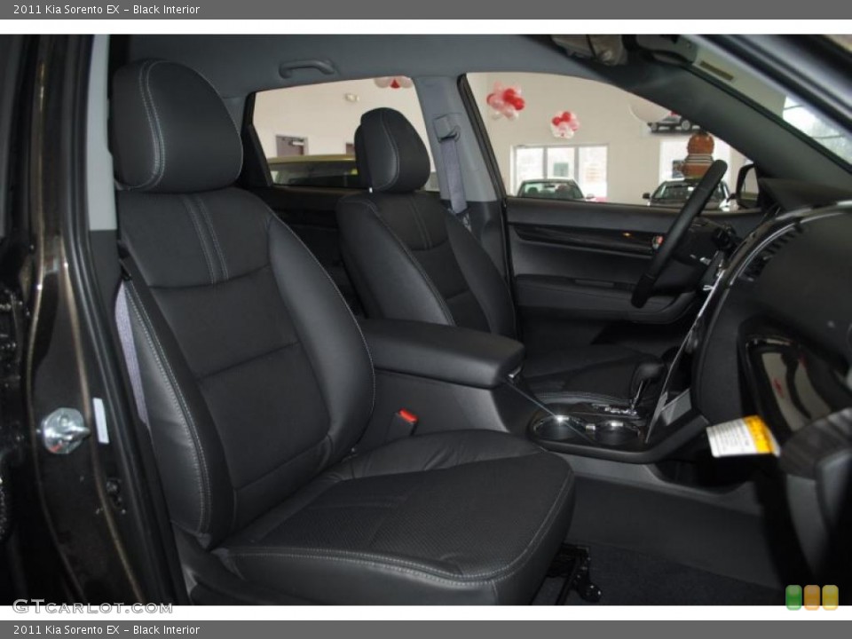 Black Interior Photo for the 2011 Kia Sorento EX #44898718