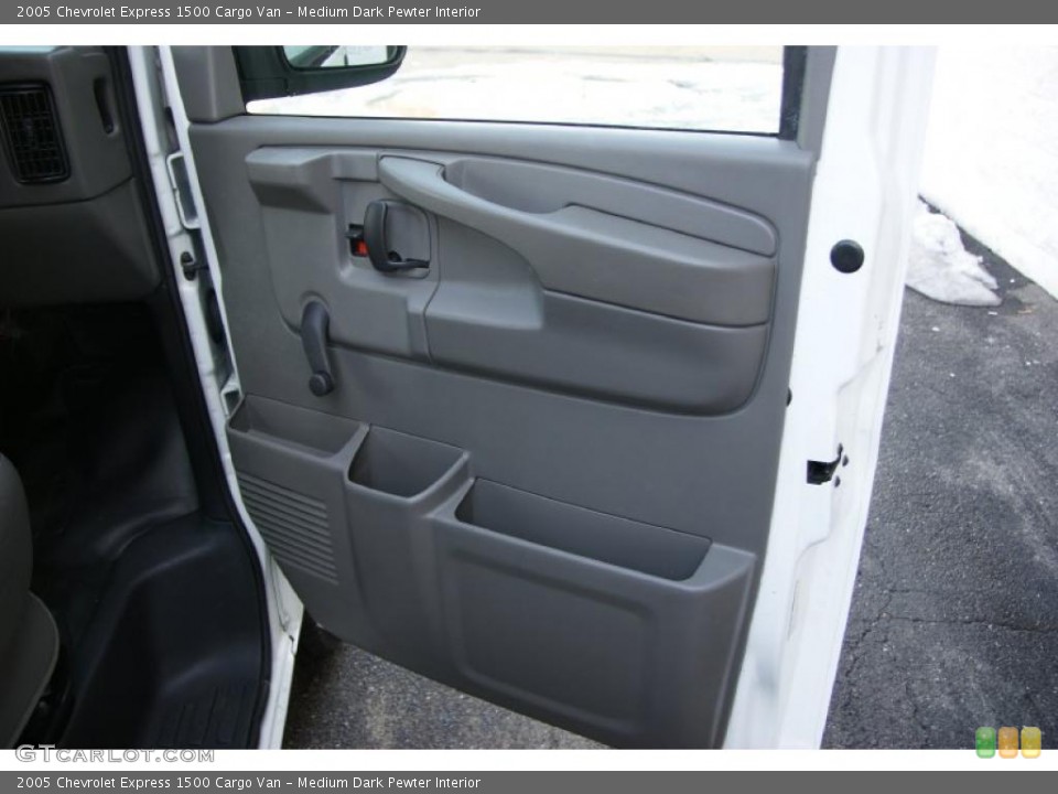 Medium Dark Pewter Interior Door Panel for the 2005 Chevrolet Express 1500 Cargo Van #44902742