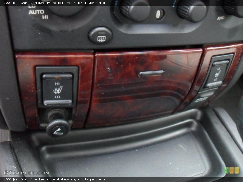 Agate/Light Taupe Interior Controls for the 2001 Jeep Grand Cherokee Limited 4x4 #44903031