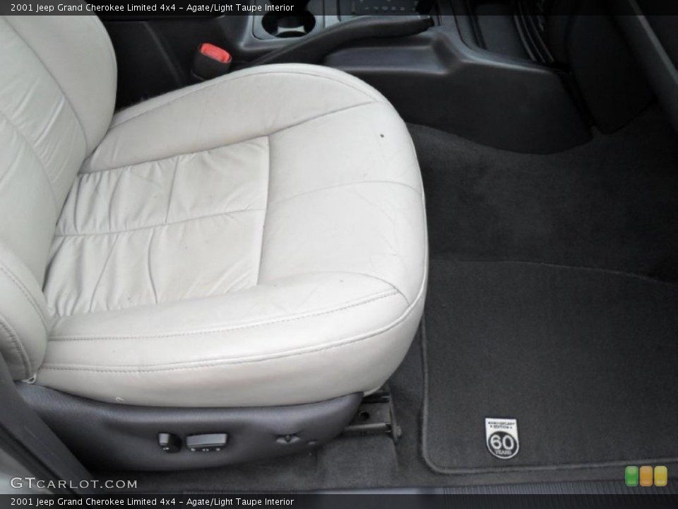 Agate/Light Taupe Interior Photo for the 2001 Jeep Grand Cherokee Limited 4x4 #44903162