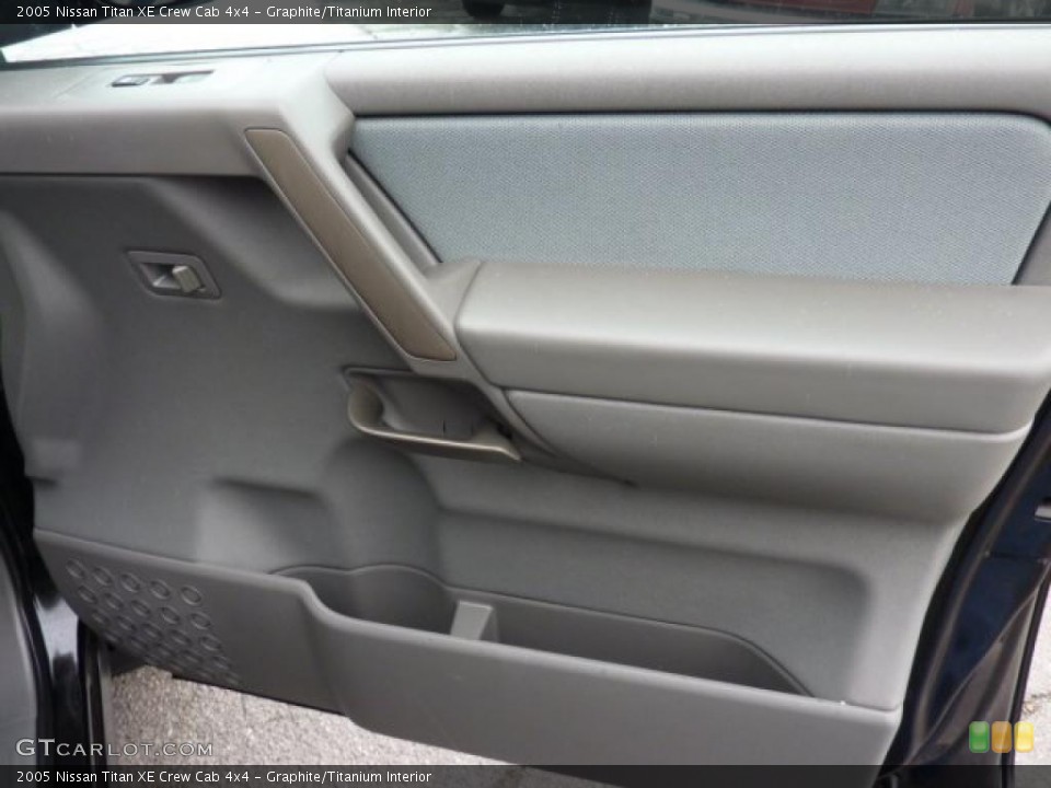 Graphite/Titanium Interior Door Panel for the 2005 Nissan Titan XE Crew Cab 4x4 #44904831